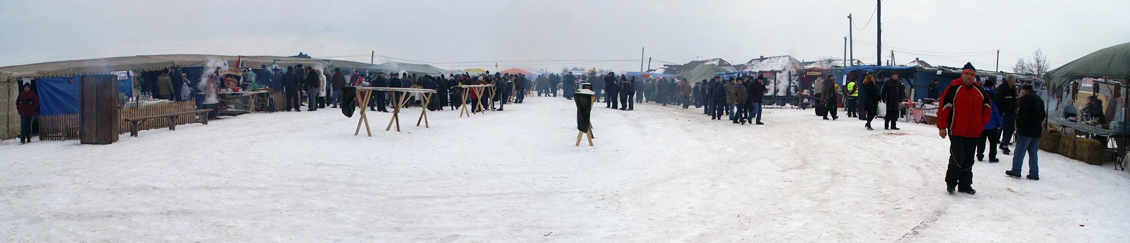 Фестиваль гентешів - різників свиней в с. Геча (2012)